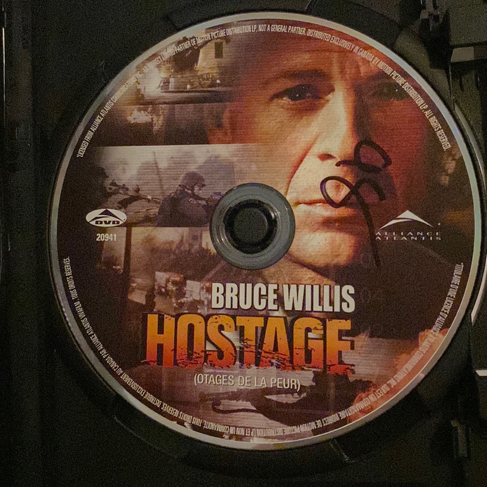 🎥2/6$🎥 Hostage DVD Movie